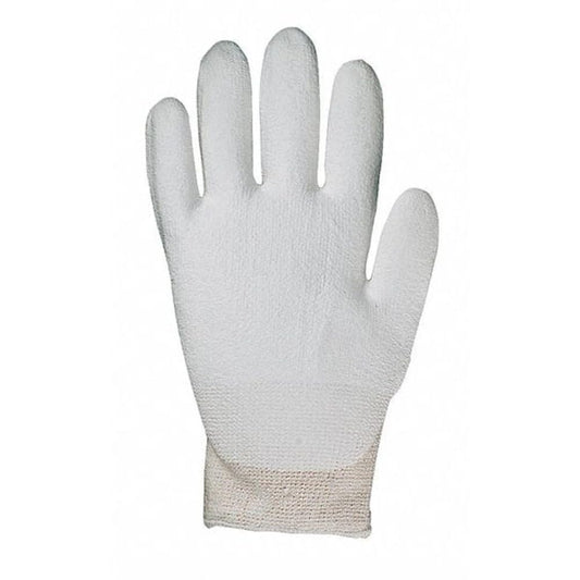 540 Palm Fit Cut Resistant 540 White HPPE Polyurethane Palm Coated Gloves, Large