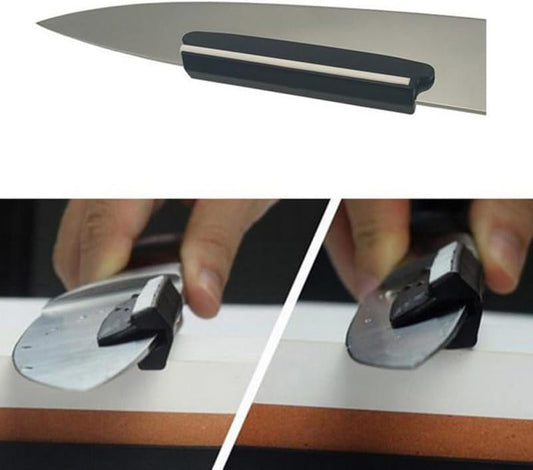 Knife Sharpening Angle Guide Sharpening Guide with Protective Inserts Fixed Angle Grinding Tool for Whetstone Grindstone Home Kitchen Sharpening