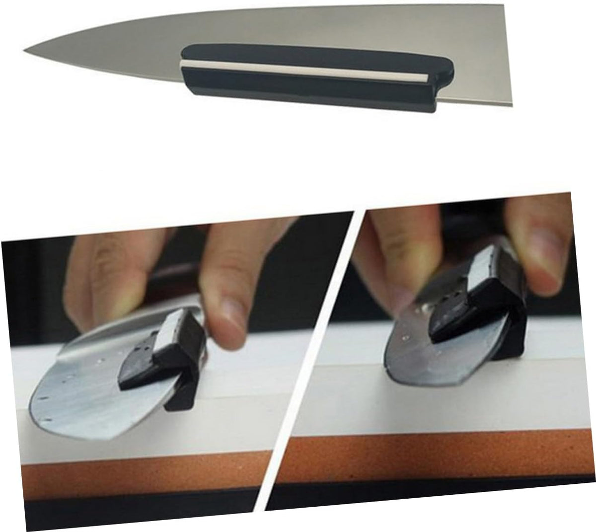 Knife Sharpening Angle Guide Sharpening Guide with Protective Inserts Fixed Angle Grinding Tool for Whetstone Grindstone Home Kitchen Sharpening