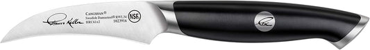 Cangshan Thomas Keller Signature Collection Swedish Powder Steel Forged, 2.75-Inch Peeling Knife, Black