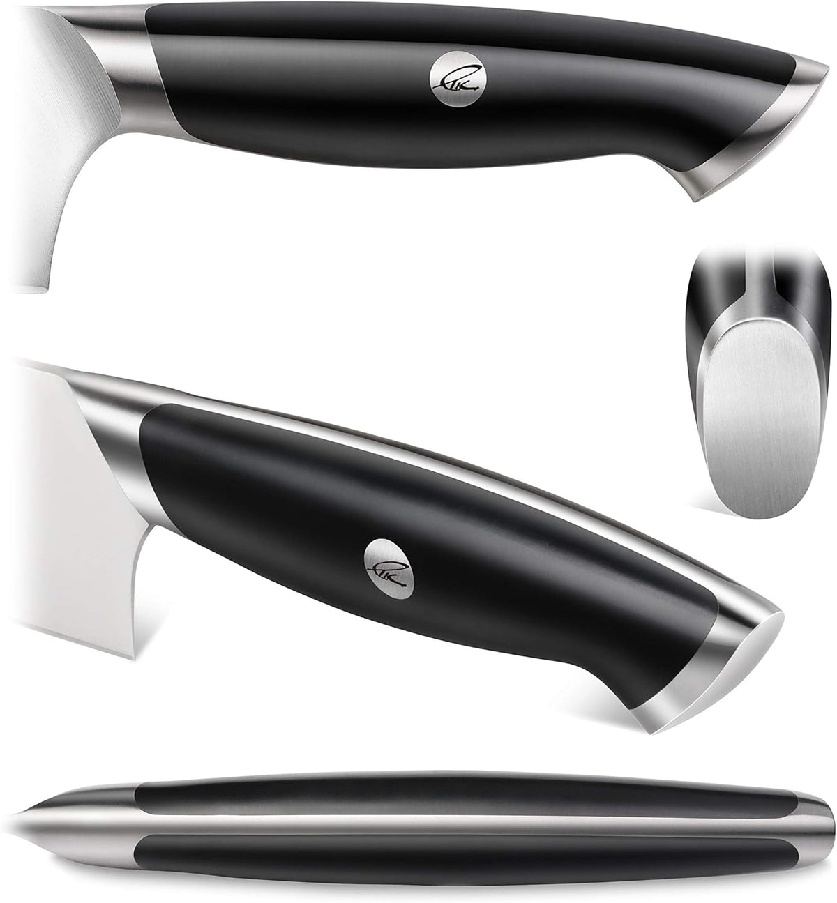 Cangshan Thomas Keller Signature Collection Swedish Powder Steel Forged, 2.75-Inch Peeling Knife, Black