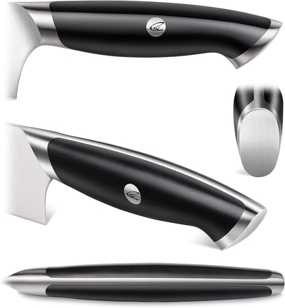 Cangshan Thomas Keller Signature Collection Swedish Powder Steel Forged, 2.75-Inch Peeling Knife, Black