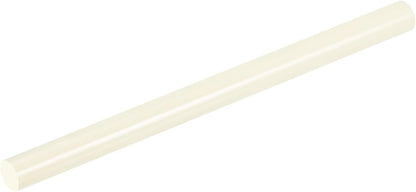 Alumina Ceramic Rod Solid Cylinder Whetstone 4mmx100mm Sharpening for Knives Scissors, Cream
