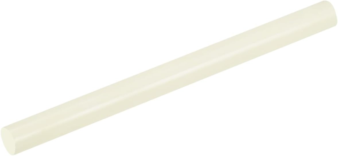 Alumina Ceramic Rod Solid Cylinder Whetstone 4mmx100mm Sharpening for Knives Scissors, Cream