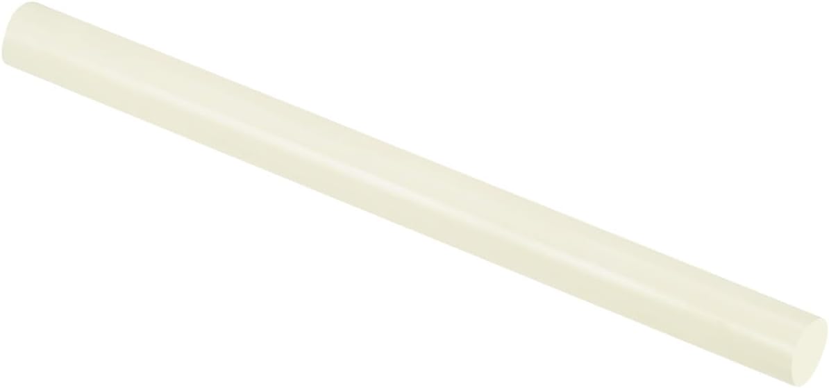 Alumina Ceramic Rod Solid Cylinder Whetstone 4mmx100mm Sharpening for Knives Scissors, Cream