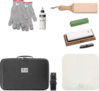 Cangshan 1026757 7-Piece Kitchen Knife Care & Sharpening Kit
