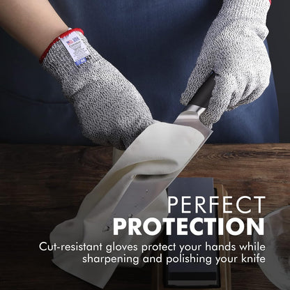 Cangshan 1026757 7-Piece Kitchen Knife Care & Sharpening Kit