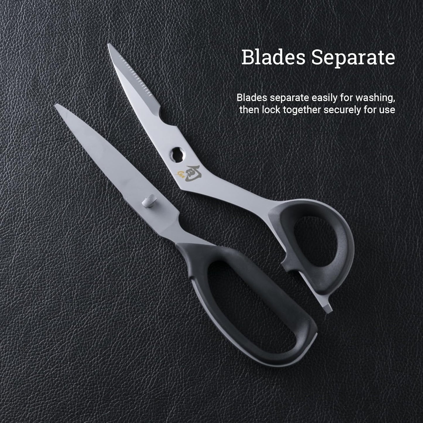 Kitchen Shears, 22.6 cm, Heavy Duty Cooking Scissors, Durable 420J2 Stainless Steel, Detachable Blades for Easy Cleaning, Multi Purpose Kitchen Shears for Professional and Home Chefs