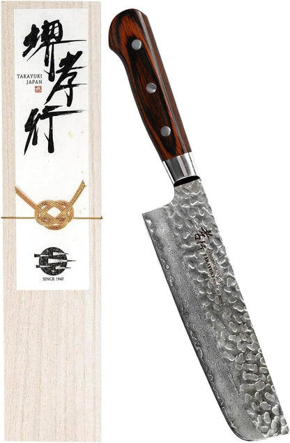 Sakai Takayuki 【The knife brand favored by Japanese chefs】 Damascus Sushi Sashimi Yanagiba Japanese 10.5 inch (MPN DY270)