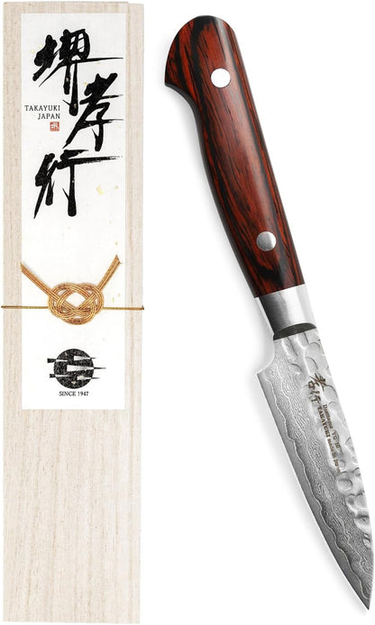 Sakai Takayuki 【The knife brand favored by Japanese chefs】 Damascus Sushi Sashimi Yanagiba Japanese 10.5 inch (MPN DY270)