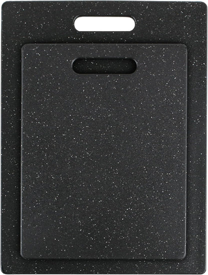 Superboard Pastry Board and Cutting Boards, Set of Two, Midnight Granite Color