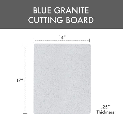 Superboard Pastry Board and Cutting Boards, Set of Two, Midnight Granite Color