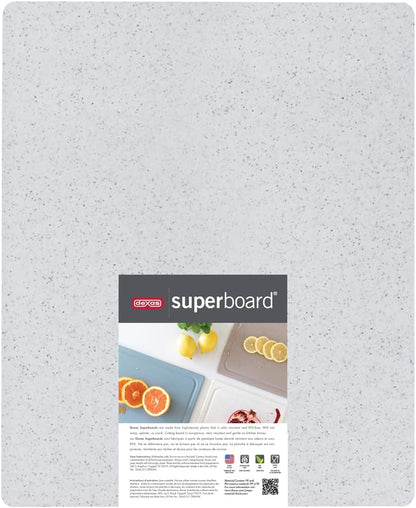 Superboard Pastry Board and Cutting Boards, Set of Two, Midnight Granite Color