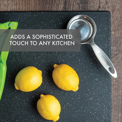 Superboard Pastry Board and Cutting Boards, Set of Two, Midnight Granite Color
