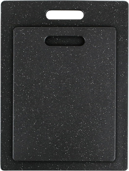 Superboard Pastry Board and Cutting Boards, Set of Two, Midnight Granite Color