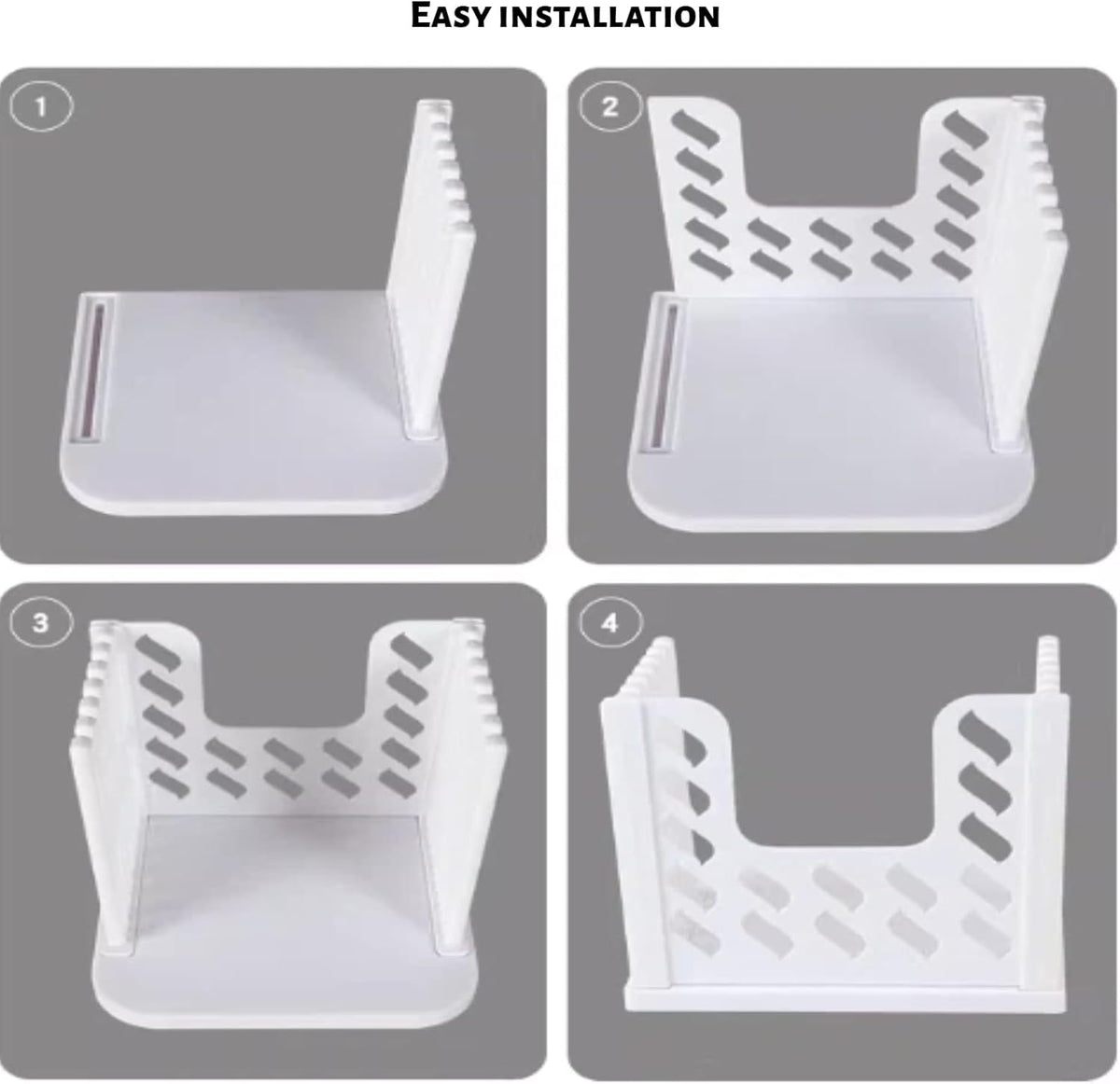 Bread Slicer for Homemade Breads, Toast Slicer, Adjustable Thickness Slicing Guide, Foldable Portable Bread Cutter Suitability for Homemade Breads, Bagels, Loafs, Cakes - Kitchen Baking Tool