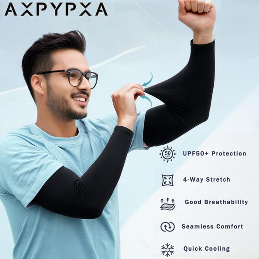 Arm Sleeves for Men/Women, Sun Sleeves UV Protection Volleyball | mangas para el sol/brazos para hombre y mujer, Compression, Cooling, Tattoo Cover Up, Sleeves For Footabll Basketball Running