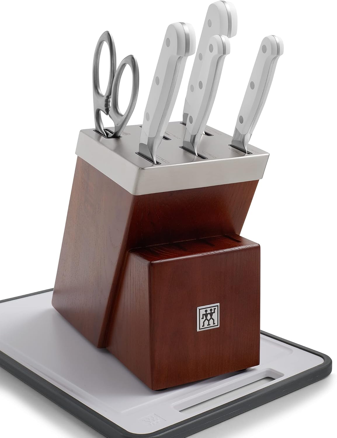 Pro Le Blanc 7-pc Self-Sharpening Knife Block Set