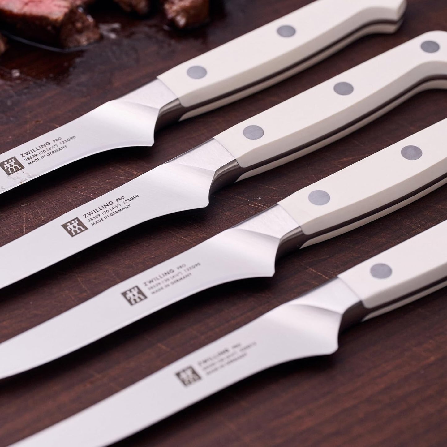Pro Le Blanc 7-pc Self-Sharpening Knife Block Set