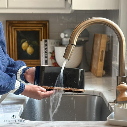 ® White Countertop Silverware Holder
