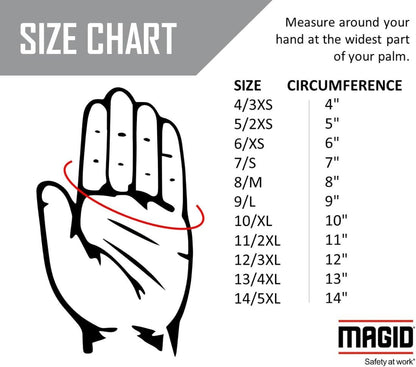 MAGID CutMaster ANSI A6 Cut Resistant Leather Gloves