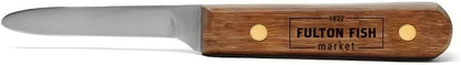 Heavy Duty Stainless Steel Grill Side Clam Knife