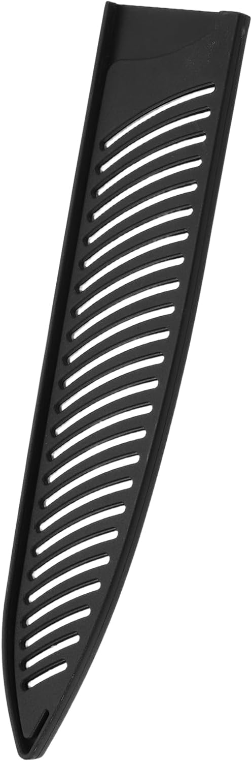 Knife Cover Sleeves Blade Edge Guards for 9.5" Chef Knife Protector Universal Blade Sheath for Kitchen, Black