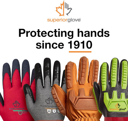 Endura Goatskin Leather Work Gloves Arc Flash Cut Resistant Safety Hand Protection
