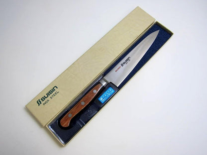 .com Suisin Inox Western-Style Knife Series, Genuine Sakai-Manufactured, Inox Steel 5.9” (150mm) Utility Knife