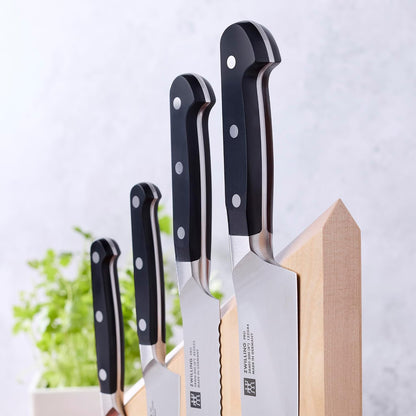 Pro RCF 5-pc Magnetic Knife Block Set - Natural