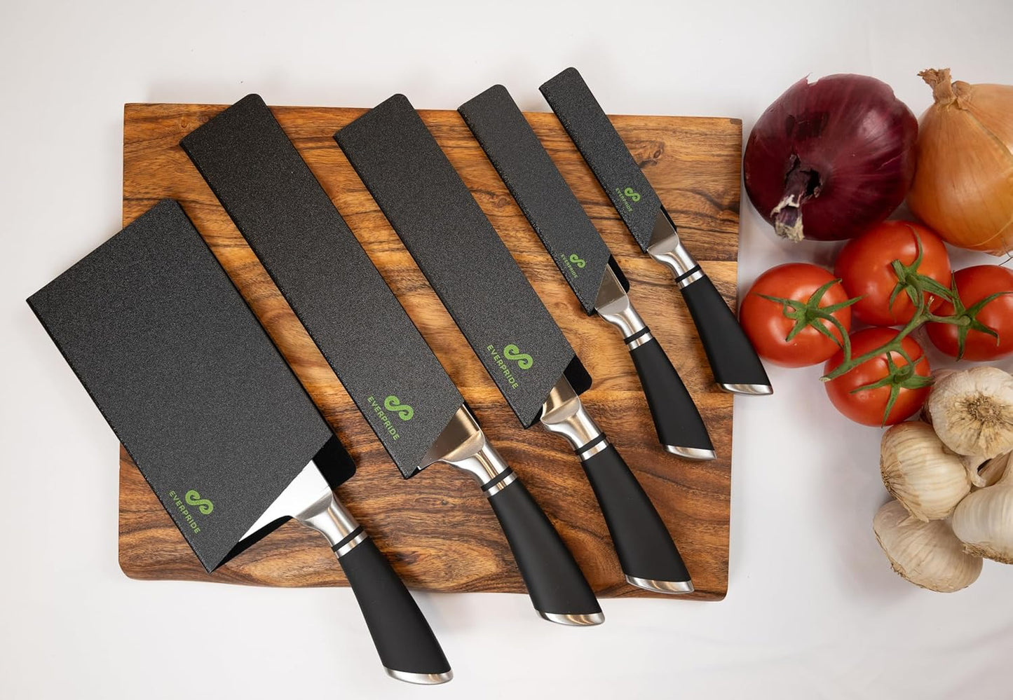 6 Inch & 8 Inch Chef Knife Guard Set (2-Piece Set) Universal Blade Edge Cover Sheaths for Chef and Kitchen Knives – Durable, BPA-Free, Felt Lined, Sturdy ABS Plastic – Knives Not Included