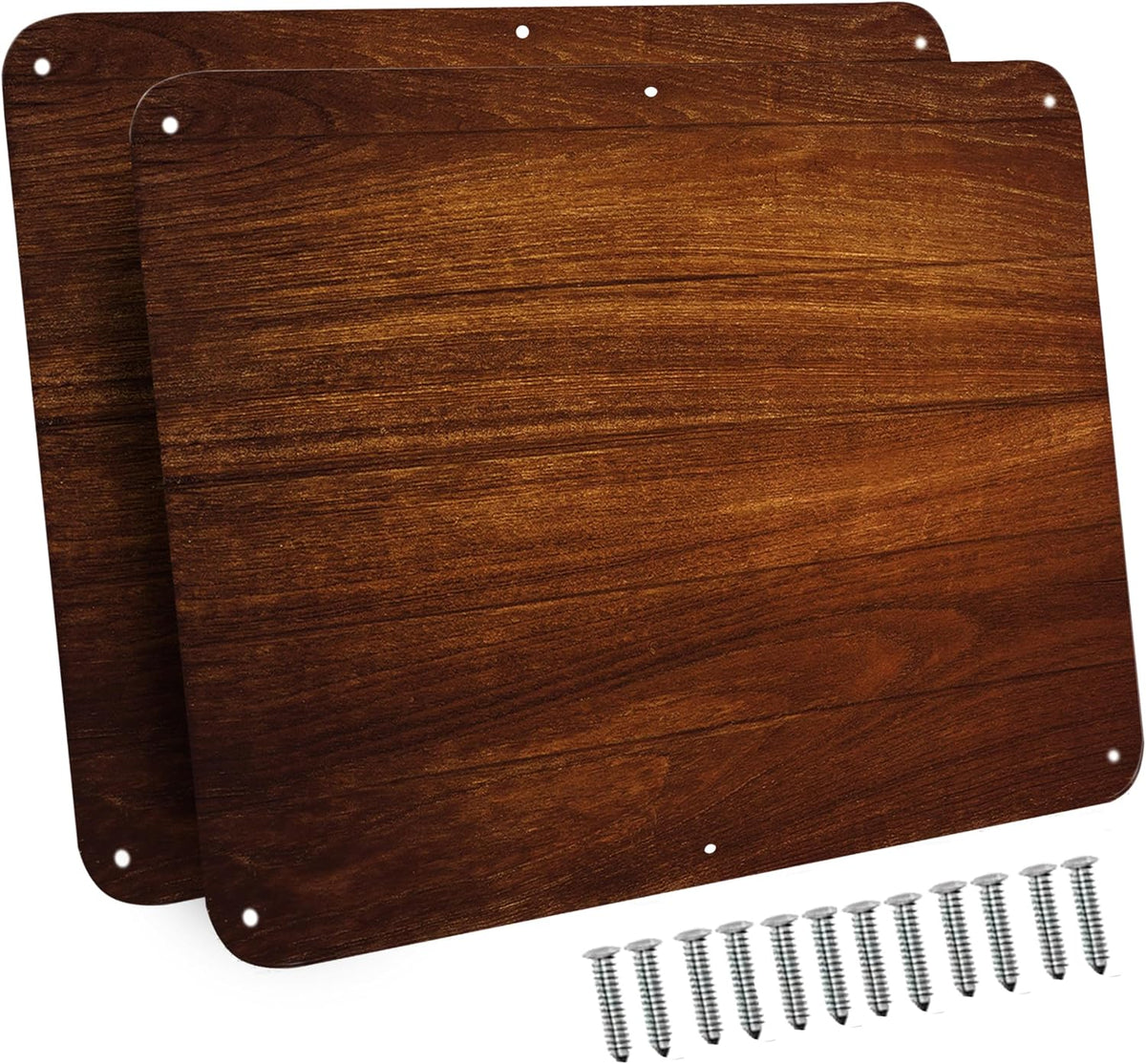 17.5inchX11.5inch Large Stainless Steel Plate for Magnets, 3M Adhesive Back, Mounting Screws, Ideal for Magnetic Shelf, Spice Holders, Colorful Magnets as a Gift. Mount Anywhere! (Silver, 1 Pack)