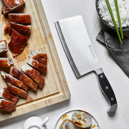 Statement Razor-Sharp 6-inch Meat Cleaver, German Engineered Knife Informed by over 100 Years of Mastery