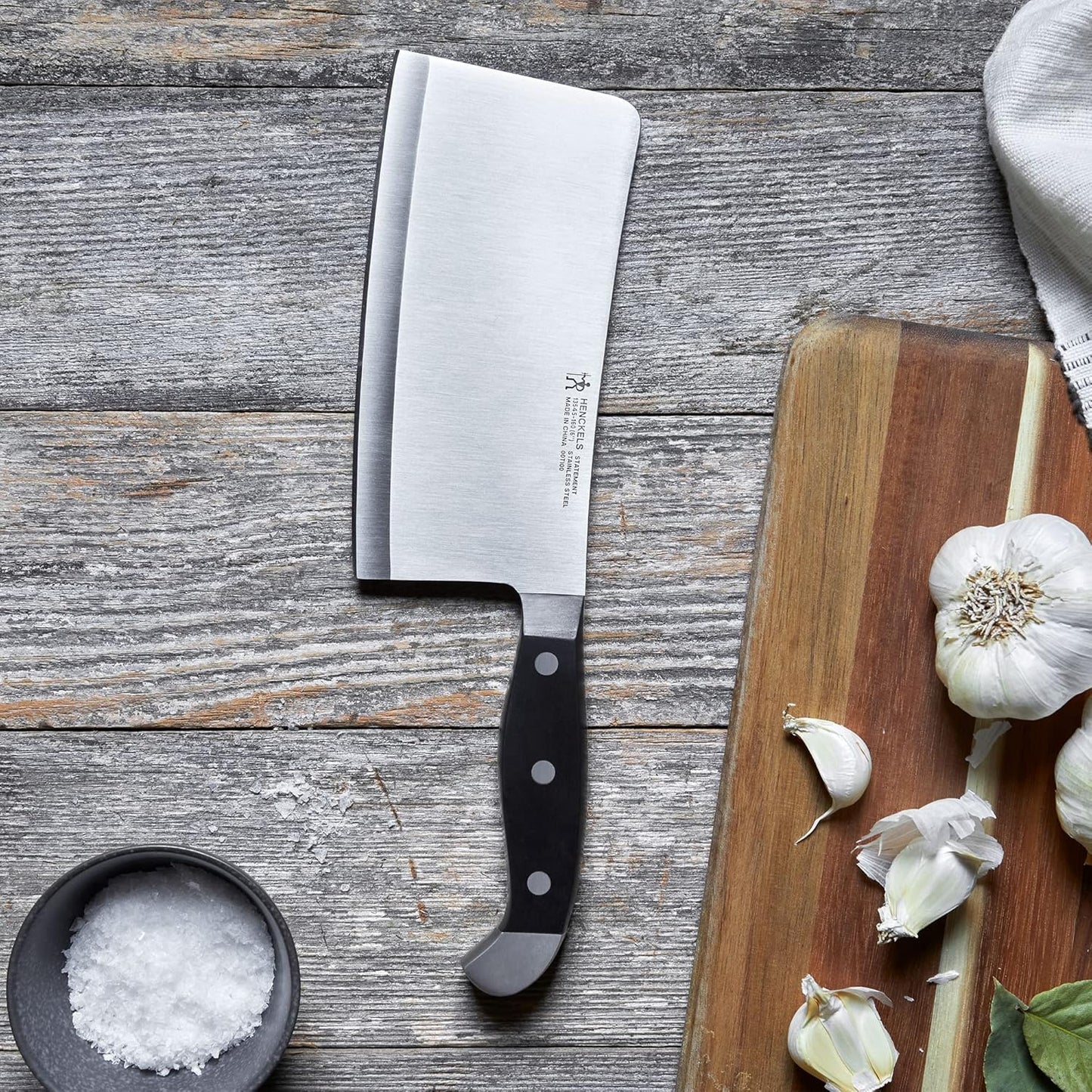 Statement Razor-Sharp 6-inch Meat Cleaver, German Engineered Knife Informed by over 100 Years of Mastery