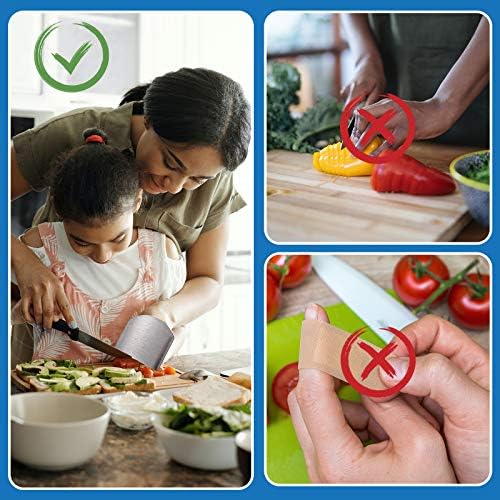 6 Pieces Finger Guards for Cutting Stainless Steel Finger Protectors Adjustable Safe Slice Hand Guard Protect for Food Chopping Slicing Cutting, 2 Styles