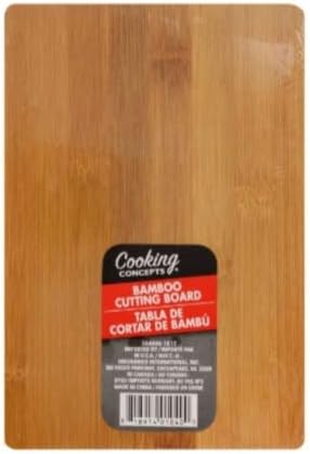 Bamboo Cutting Board 8.625in x 5.875in x 0.25in Wood