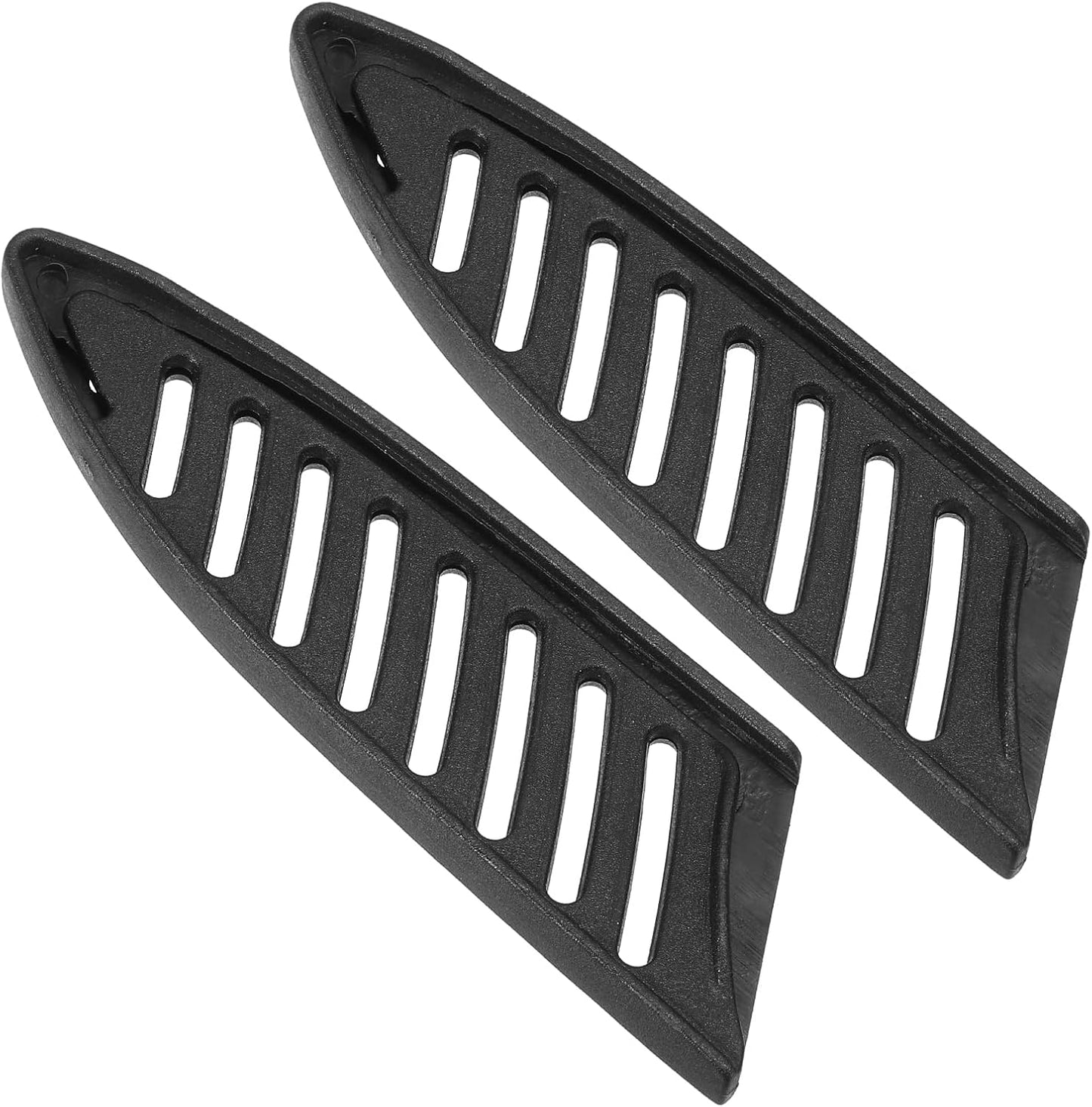 PP Safety Knife Cover Sleeves for 4" Ceramic Knife, 5 Pack Knives Edge Guard Blade Protector Universal Knife Sheath for Kitchen Chef Knife, Black