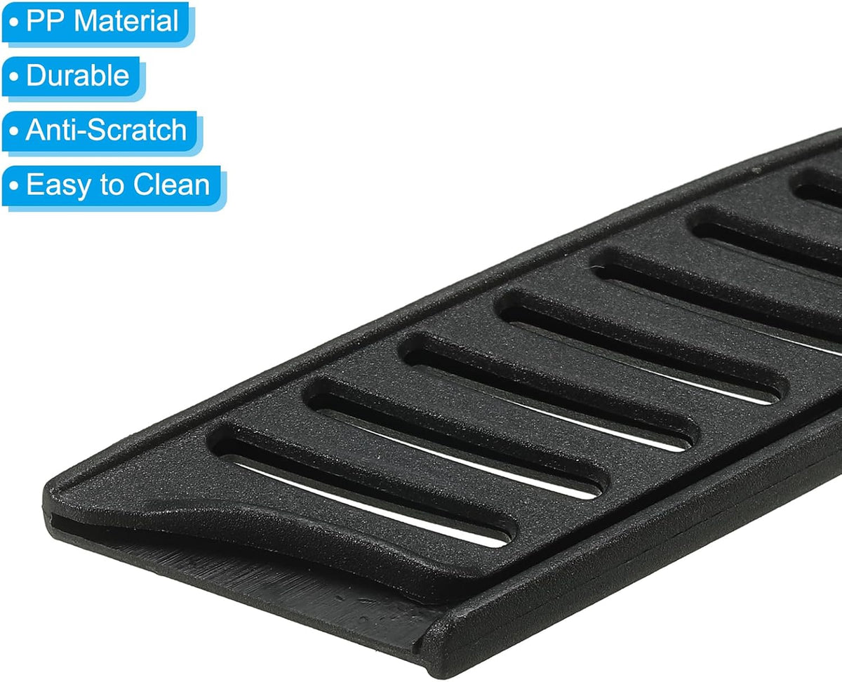 PP Safety Knife Cover Sleeves for 4" Ceramic Knife, 5 Pack Knives Edge Guard Blade Protector Universal Knife Sheath for Kitchen Chef Knife, Black