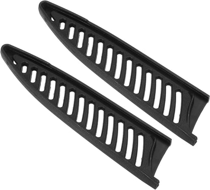 PP Safety Knife Cover Sleeves for 4" Ceramic Knife, 5 Pack Knives Edge Guard Blade Protector Universal Knife Sheath for Kitchen Chef Knife, Black