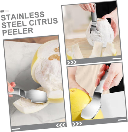 1pc Stainless Steel Grapefruit Knife Fruit Slicer Citrus Peeler Kitchen Gadget Orange Peeler