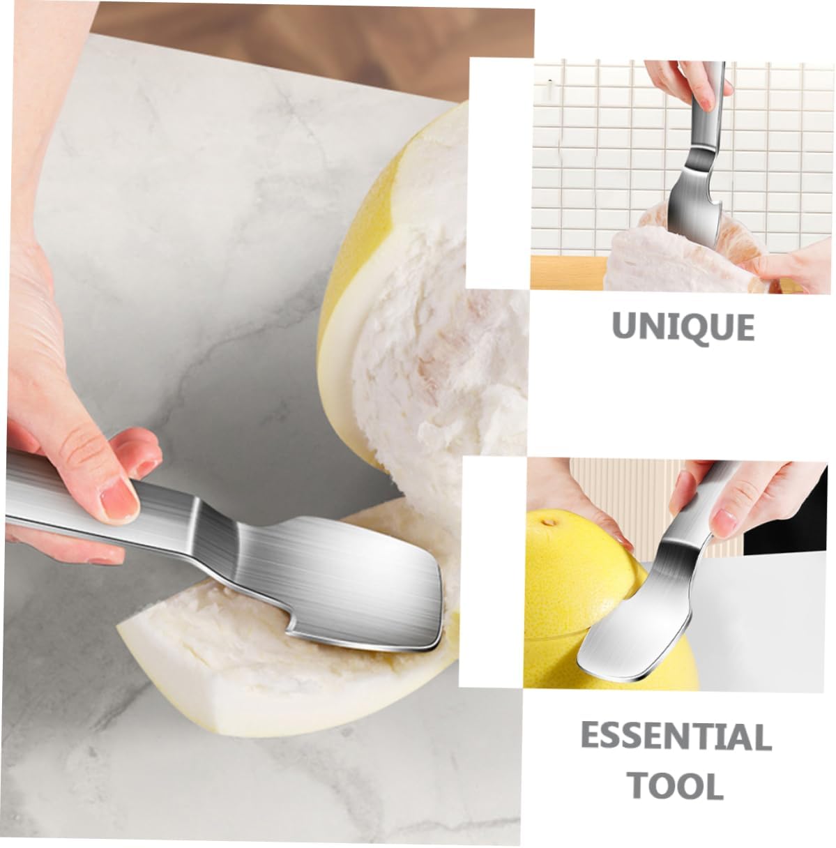 1pc Stainless Steel Grapefruit Knife Fruit Slicer Citrus Peeler Kitchen Gadget Orange Peeler