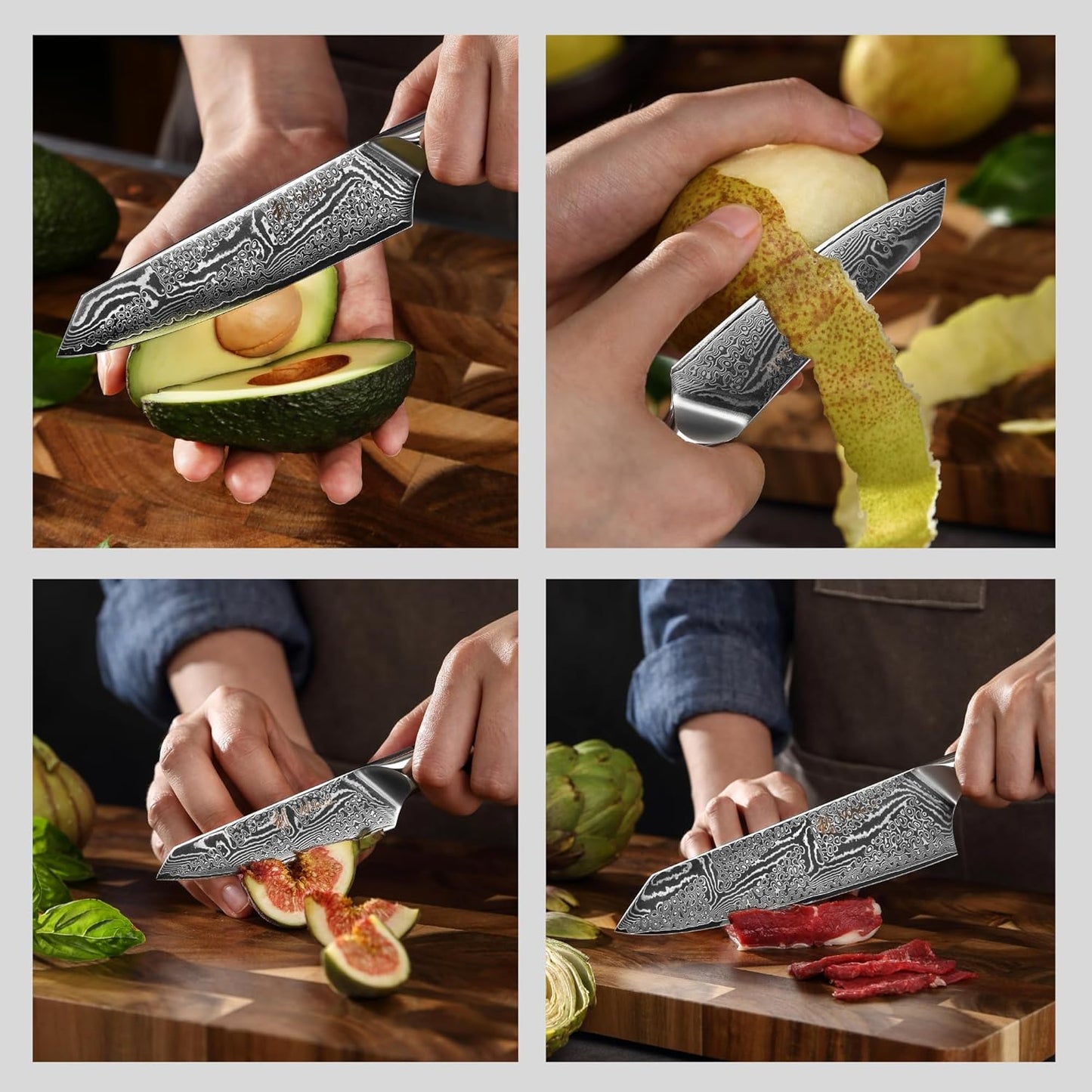 Nitoko Nakiri Knife – 6.7-Inch Professional Damascus Vegetable Knife | 67-Layer VG10 Core Steel Blade | Ergonomic G10 Handle | High-Performance Kitchen Knife in Gift Box