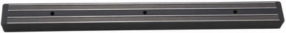 24” Magnetic Knife Rack with Black Plastic Body- Multifunctional Storage Knife Holder Magnetic Knife Strips Knife Bar Knife Holder for Kitchen Utensil Organizer