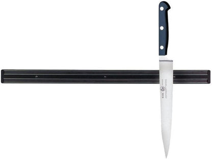 24” Magnetic Knife Rack with Black Plastic Body- Multifunctional Storage Knife Holder Magnetic Knife Strips Knife Bar Knife Holder for Kitchen Utensil Organizer