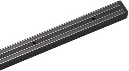 24” Magnetic Knife Rack with Black Plastic Body- Multifunctional Storage Knife Holder Magnetic Knife Strips Knife Bar Knife Holder for Kitchen Utensil Organizer