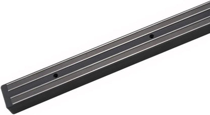 24” Magnetic Knife Rack with Black Plastic Body- Multifunctional Storage Knife Holder Magnetic Knife Strips Knife Bar Knife Holder for Kitchen Utensil Organizer