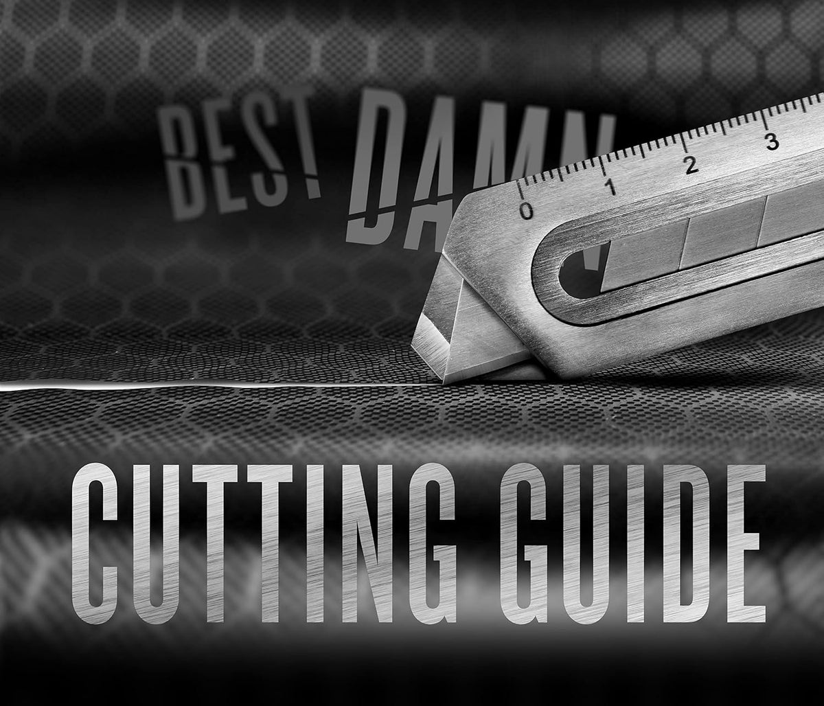 VViViD Best Damn Knife - Heavy Duty Precise Utility Blade, Sturdy Safety Lock, and 10 Replacement Blades