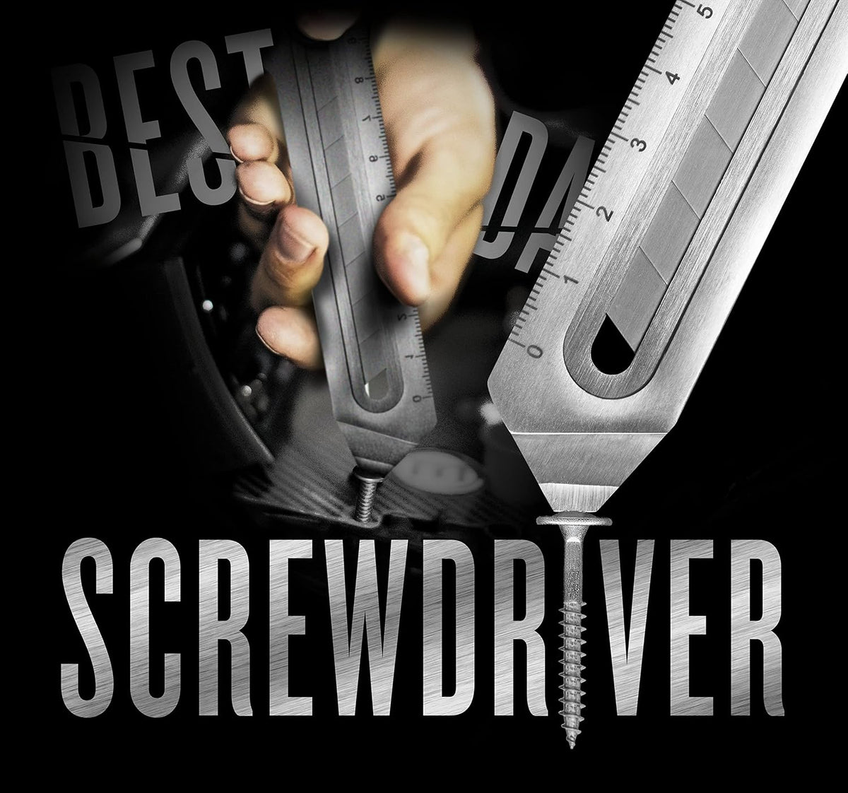 VViViD Best Damn Knife - Heavy Duty Precise Utility Blade, Sturdy Safety Lock, and 10 Replacement Blades