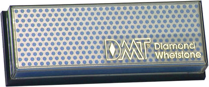 DMT (Diamond Machining Technology) 6-inch Diamond Whetstone Sharpening Stone with Plastic Case - Fine, W6FP, Red
