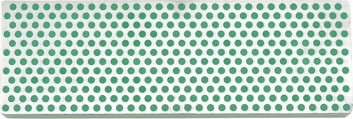 DMT (Diamond Machining Technology) 6-inch Diamond Whetstone Sharpening Stone with Plastic Case - Fine, W6FP, Red